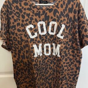 Oversized graphic T